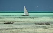 Côte sud-est de Zanzibar